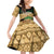 Bula Fiji Kava Bowl Family Matching Off Shoulder Short Dress and Hawaiian Shirt Fijian Tapa Cloth Vintage Vibe