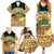 Bula Fiji Kava Bowl Family Matching Summer Maxi Dress and Hawaiian Shirt Fijian Tapa Cloth Vintage Vibe