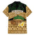 Bula Fiji Kava Bowl Family Matching Tank Maxi Dress and Hawaiian Shirt Fijian Tapa Cloth Vintage Vibe
