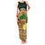 Bula Fiji Kava Bowl Family Matching Tank Maxi Dress and Hawaiian Shirt Fijian Tapa Cloth Vintage Vibe