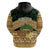 Bula Fiji Kava Bowl Hoodie Fijian Tapa Cloth Vintage Vibe