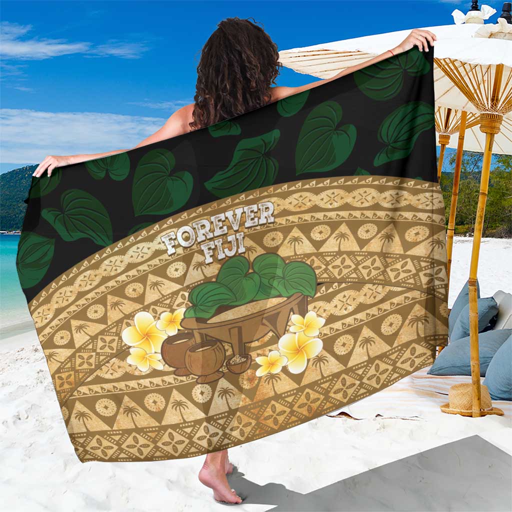 Bula Fiji Kava Bowl Sarong Fijian Tapa Cloth Vintage Vibe