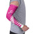 New Zealand Silver Fern Rugby Custom Arm Sleeves Go All Black Maori Pink Version - Polynesian Pride