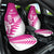New Zealand Silver Fern Rugby Custom Car Seat Cover Go All Black Maori Pink Version