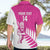New Zealand Silver Fern Rugby Custom Hawaiian Shirt Go All Black Maori Pink Version