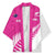 New Zealand Silver Fern Rugby Custom Kimono Go All Black Maori Pink Version - Polynesian Pride