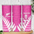 New Zealand Silver Fern Rugby Custom Skinny Tumbler Go All Black Maori Pink Version