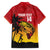 Custom Papua New Guinea Cricket Family Matching Tank Maxi Dress and Hawaiian Shirt PNG Barramundis - Polynesian Pride