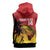 Custom Papua New Guinea Cricket Sleeveless Hoodie PNG Barramundis - Polynesian Pride
