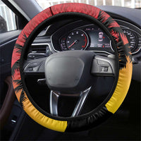 Papua New Guinea Cricket Steering Wheel Cover PNG Barramundis - Polynesian Pride