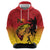 Custom Papua New Guinea Cricket Zip Hoodie PNG Barramundis - Polynesian Pride