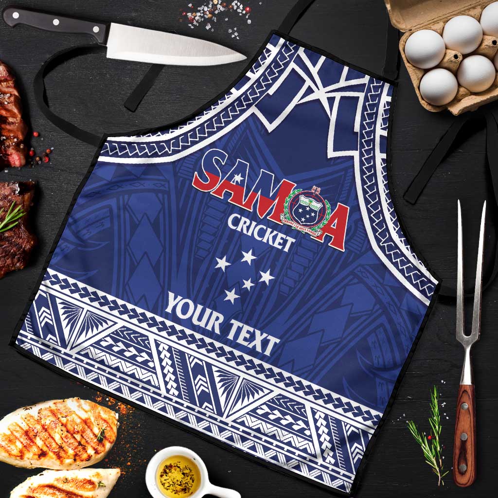 Custom Samoa Cricket Apron Go Champions Samoan - Polynesian Pride