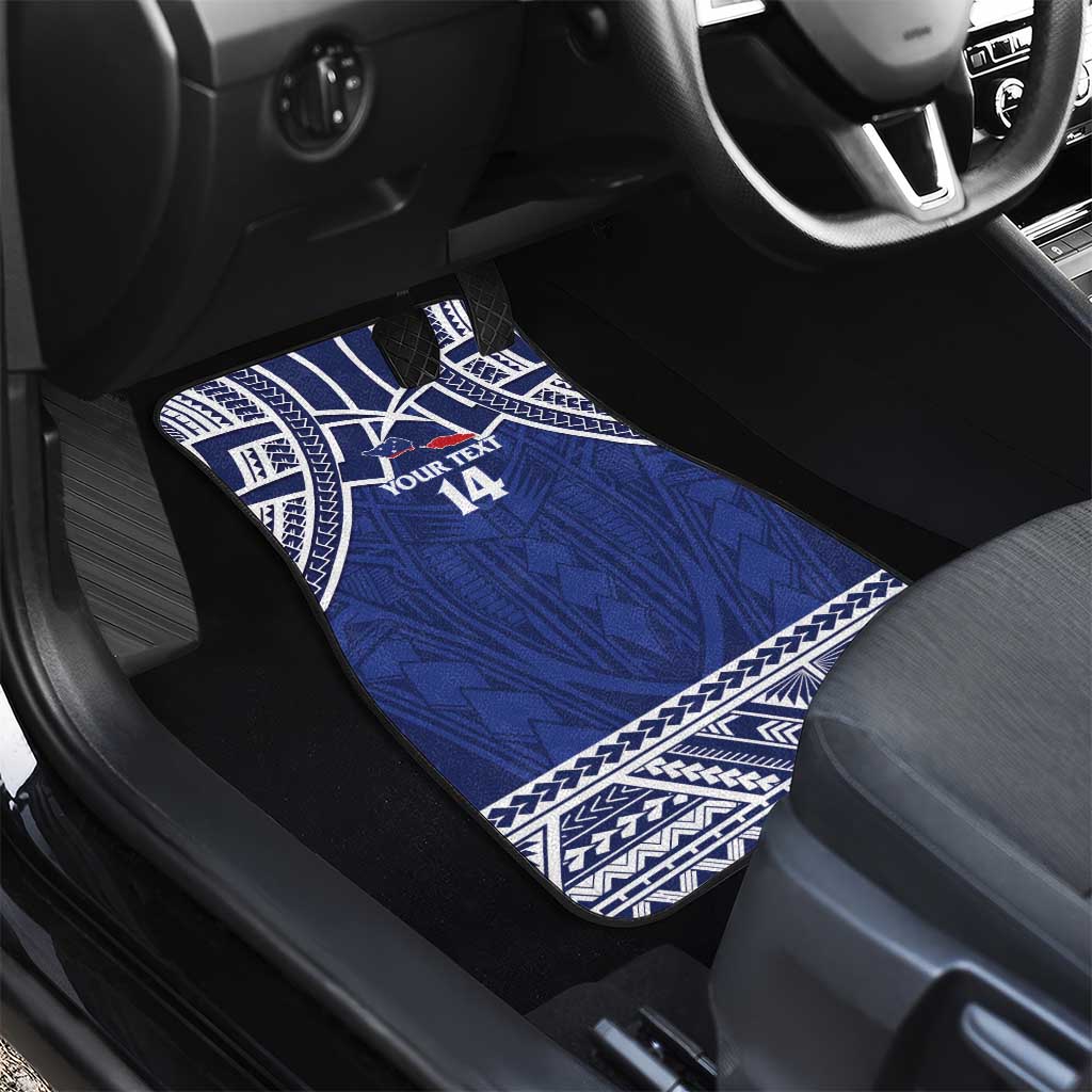 Custom Samoa Cricket Car Mats Go Champions Samoan - Polynesian Pride