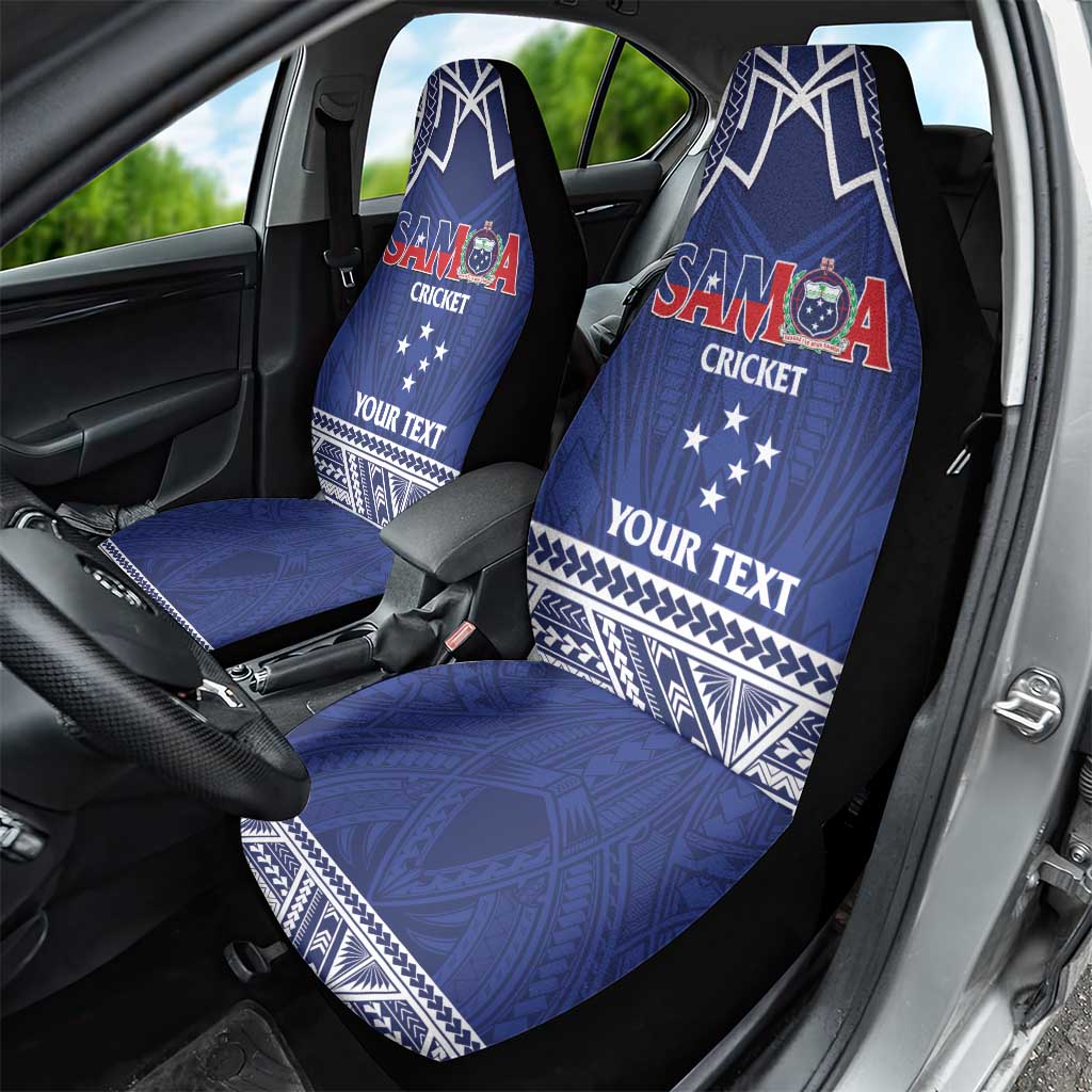 Custom Samoa Cricket Car Seat Cover Go Champions Samoan - Polynesian Pride