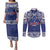 Custom Samoa Cricket Couples Matching Puletasi and Long Sleeve Button Shirt Go Champions Samoan - Polynesian Pride