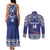 Custom Samoa Cricket Couples Matching Tank Maxi Dress and Long Sleeve Button Shirt Go Champions Samoan - Polynesian Pride