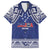 Custom Samoa Cricket Family Matching Off Shoulder Maxi Dress and Hawaiian Shirt Go Champions Samoan - Polynesian Pride