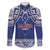 Custom Samoa Cricket Family Matching Off Shoulder Maxi Dress and Hawaiian Shirt Go Champions Samoan - Polynesian Pride