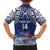 Custom Samoa Cricket Family Matching Short Sleeve Bodycon Dress and Hawaiian Shirt Go Champions Samoan - Polynesian Pride