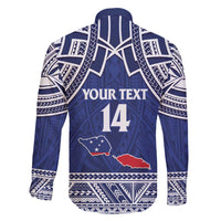 Custom Samoa Cricket Family Matching Short Sleeve Bodycon Dress and Hawaiian Shirt Go Champions Samoan - Polynesian Pride