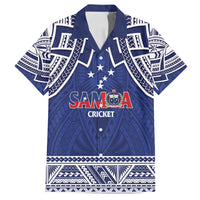 Custom Samoa Cricket Family Matching Summer Maxi Dress and Hawaiian Shirt Go Champions Samoan - Polynesian Pride