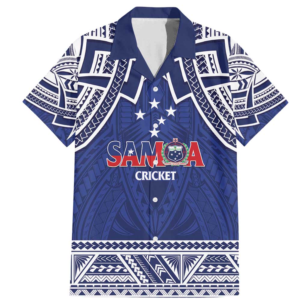 Custom Samoa Cricket Family Matching Tank Maxi Dress and Hawaiian Shirt Go Champions Samoan - Polynesian Pride