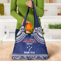 Custom Samoa Cricket Grocery Bag Go Champions Samoan - Polynesian Pride