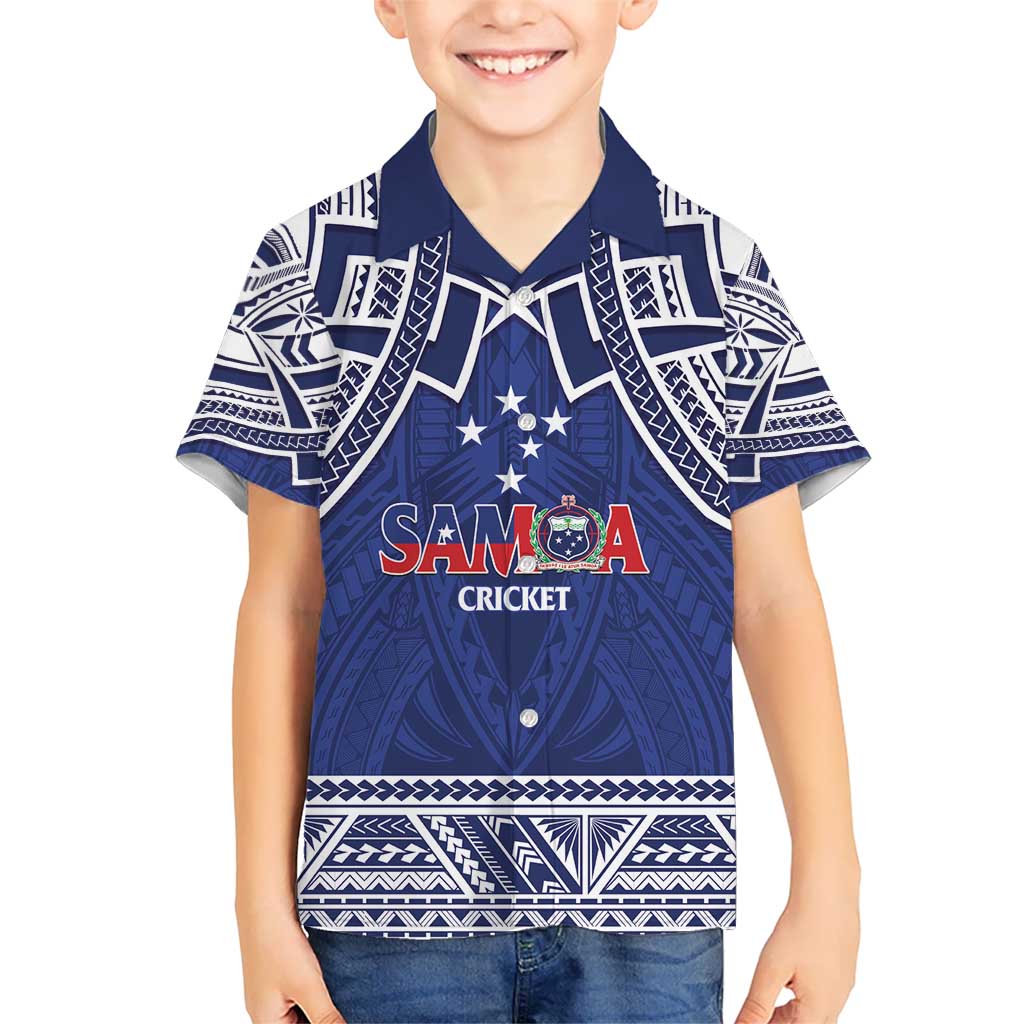 Custom Samoa Cricket Hawaiian Shirt Go Champions Samoan - Polynesian Pride