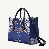 Custom Samoa Cricket Leather Bag Go Champions Samoan - Polynesian Pride