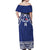 Custom Samoa Cricket Off Shoulder Maxi Dress Go Champions Samoan - Polynesian Pride