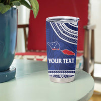 Custom Samoa Cricket Tumbler Cup Go Champions Samoan - Polynesian Pride