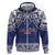 Custom Samoa Cricket Zip Hoodie Go Champions Samoan - Polynesian Pride