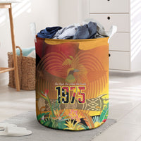 Papua New Guinea Independence Day Laundry Basket One People One Nation One Country
