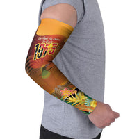 Personalised Papua New Guinea Independence Day Arm Sleeves One People One Nation One Country