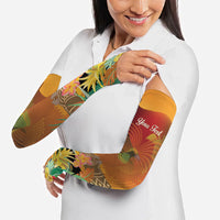 Personalised Papua New Guinea Independence Day Arm Sleeves One People One Nation One Country
