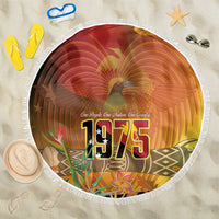 Papua New Guinea Independence Day Beach Blanket One People One Nation One Country