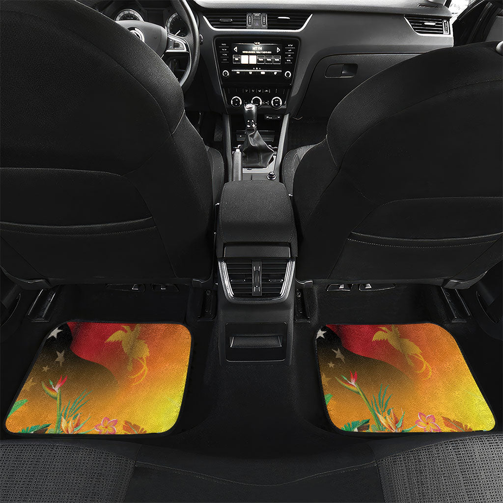 Personalised Papua New Guinea Independence Day Car Mats One People One Nation One Country