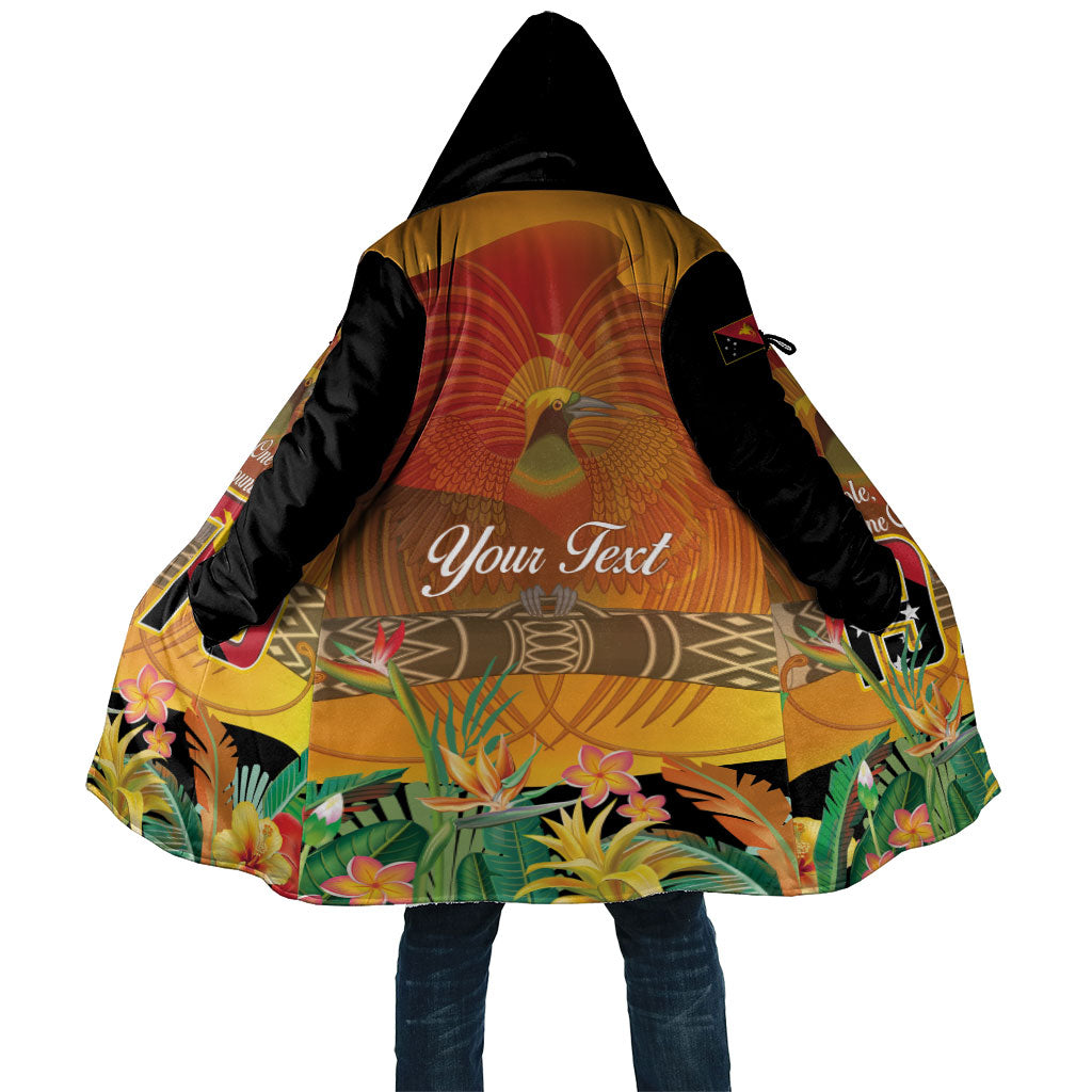 Personalised Papua New Guinea Independence Day Cloak One People One Nation One Country