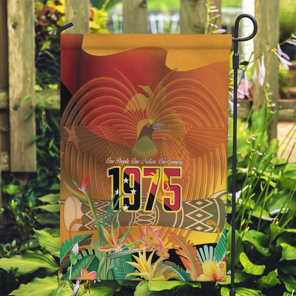 Papua New Guinea Independence Day Garden Flag One People One Nation One Country
