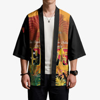 Personalised Papua New Guinea Independence Day Kimono One People One Nation One Country