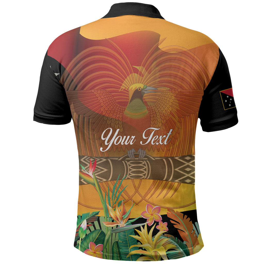 Personalised Papua New Guinea Independence Day Polo Shirt One People One Nation One Country