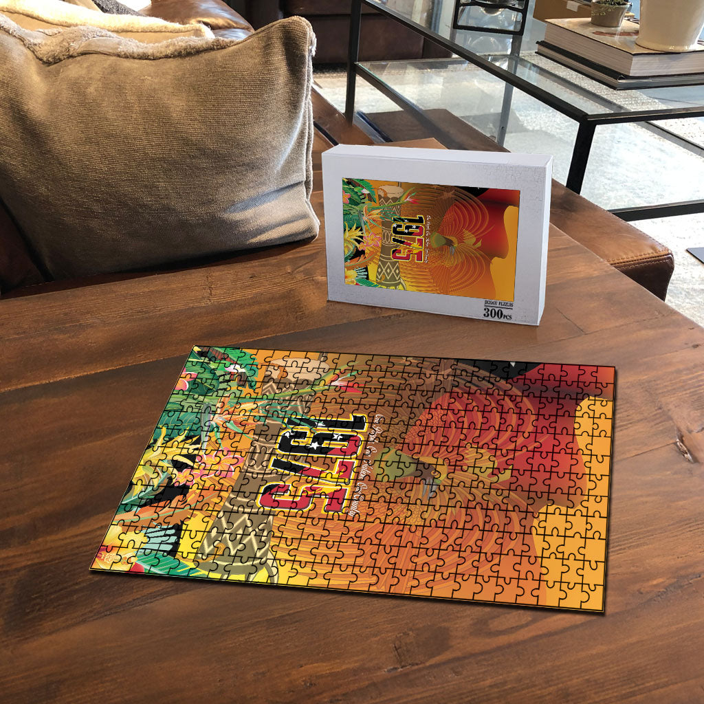 Papua New Guinea Independence Day Puzzle One People One Nation One Country