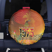 Papua New Guinea Independence Day Spare Tire Cover One People One Nation One Country