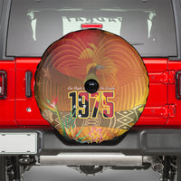 Papua New Guinea Independence Day Spare Tire Cover One People One Nation One Country