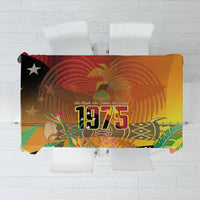 Papua New Guinea Independence Day Tablecloth One People One Nation One Country