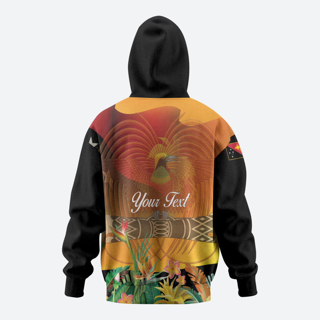 Personalised Papua New Guinea Independence Day Zip Hoodie One People One Nation One Country