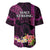 Hawaii Baseball Jersey Pray For Maui Hawaiian Plumeria Be Strong Pink Verison LT14 - Polynesian Pride