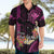 Hawaii Hawaiian Shirt Pray For Maui Hawaiian Plumeria Be Strong Pink Verison LT14 - Polynesian Pride