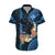 Hawaii Hawaiian Shirt Pray For Maui Hawaiian Plumeria Be Strong Blue Verison LT14 Blue - Polynesian Pride