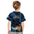 Hawaii Kid T Shirt Pray For Maui Hawaiian Plumeria Be Strong Blue Verison LT14 - Polynesian Pride